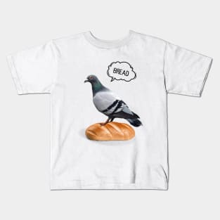 Funny Pigeon Kids T-Shirt